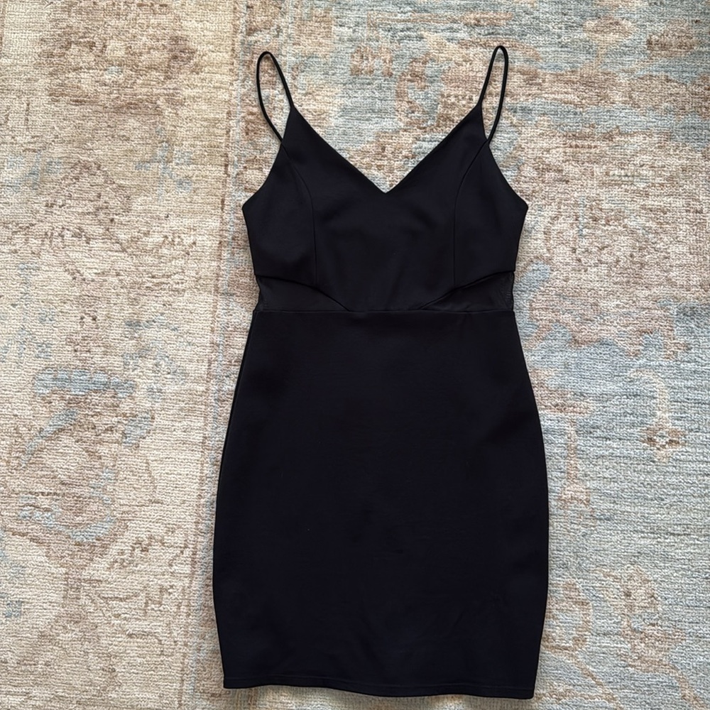 Sunset & Spring (Bloomingdale’s) Mesh- Inset Mini Dress - Picture 3 of 4